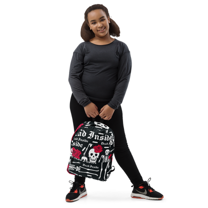 Dead Inside Backpack – Exclusive Print, Vegan &amp; Eco-Friendly, Water-Resistant | Voce Lindx