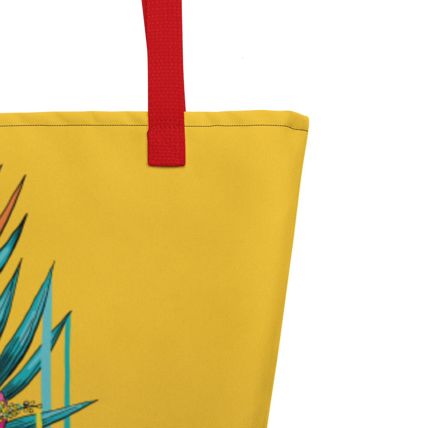 Large Tote Bag – Pink Flower | Spacious, Durable &amp; Stylish
