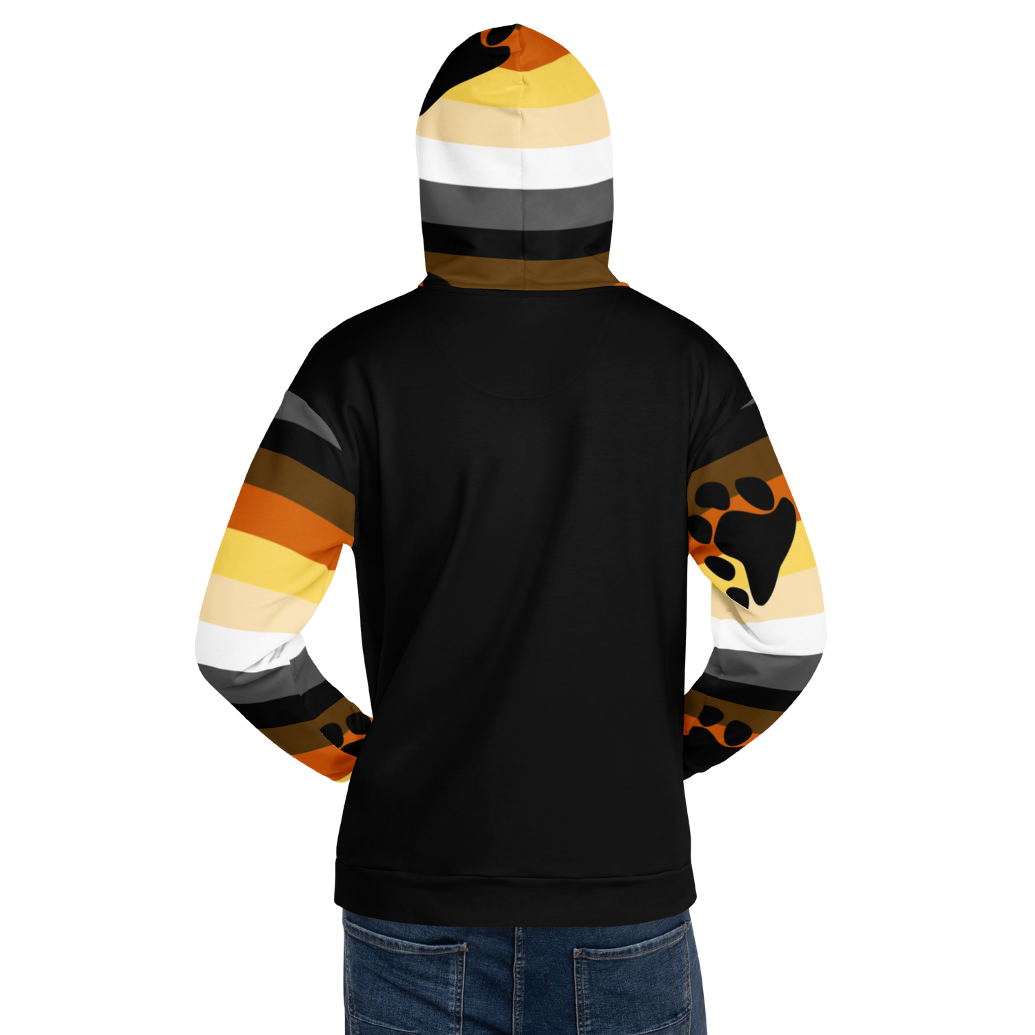 Bear Brotherhood Pride Hoodie – Inclusive LGBTQ+ Flag Design | Cosy and Durable