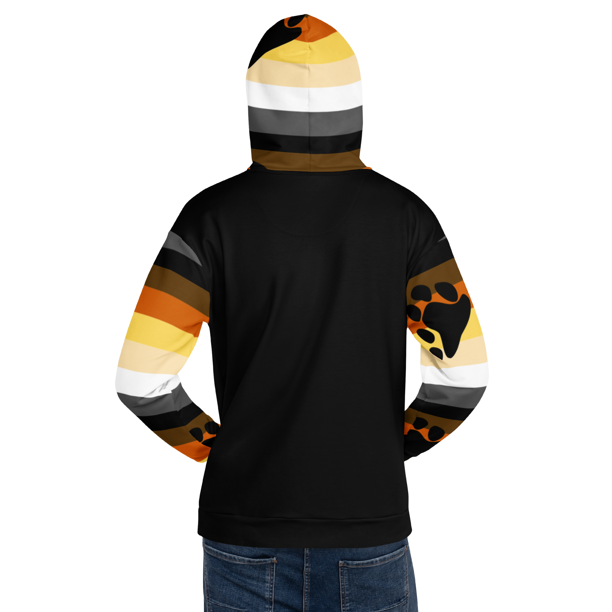 Bear Brotherhood Pride Hoodie – Inclusive LGBTQ+ Flag Design | Cosy and Durable