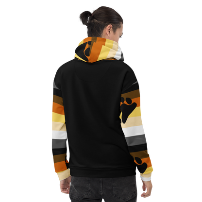 Bear Brotherhood Pride Hoodie – Inclusive LGBTQ+ Flag Design | Cosy and Durable