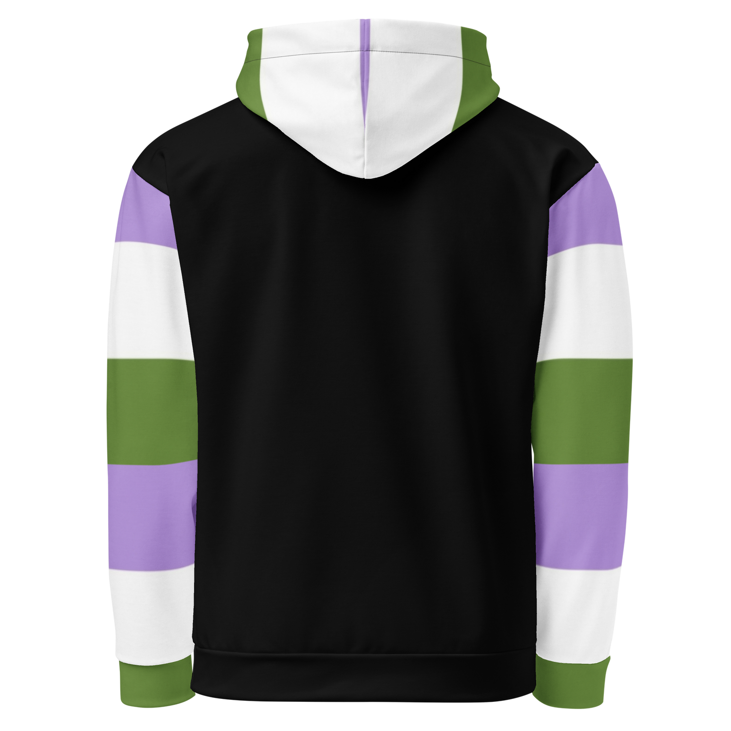 Genderqueer Pride Hoodie – Empowering Statement Design | Soft &amp; Durable Fit