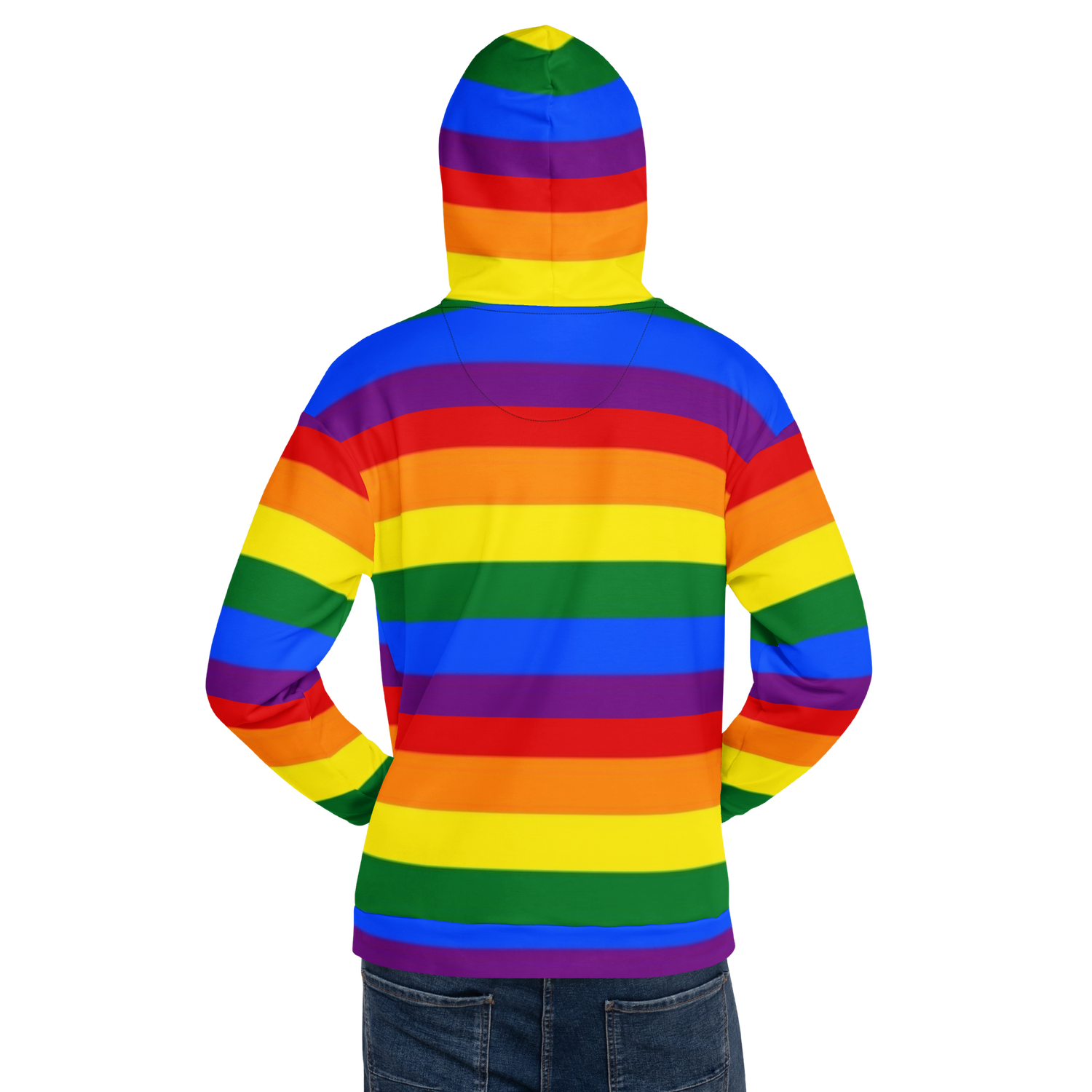 LGBTQ+ Rainbow Pride Flag Hoodie – Colourful, Inclusive &amp; Comfortable Statement Wear