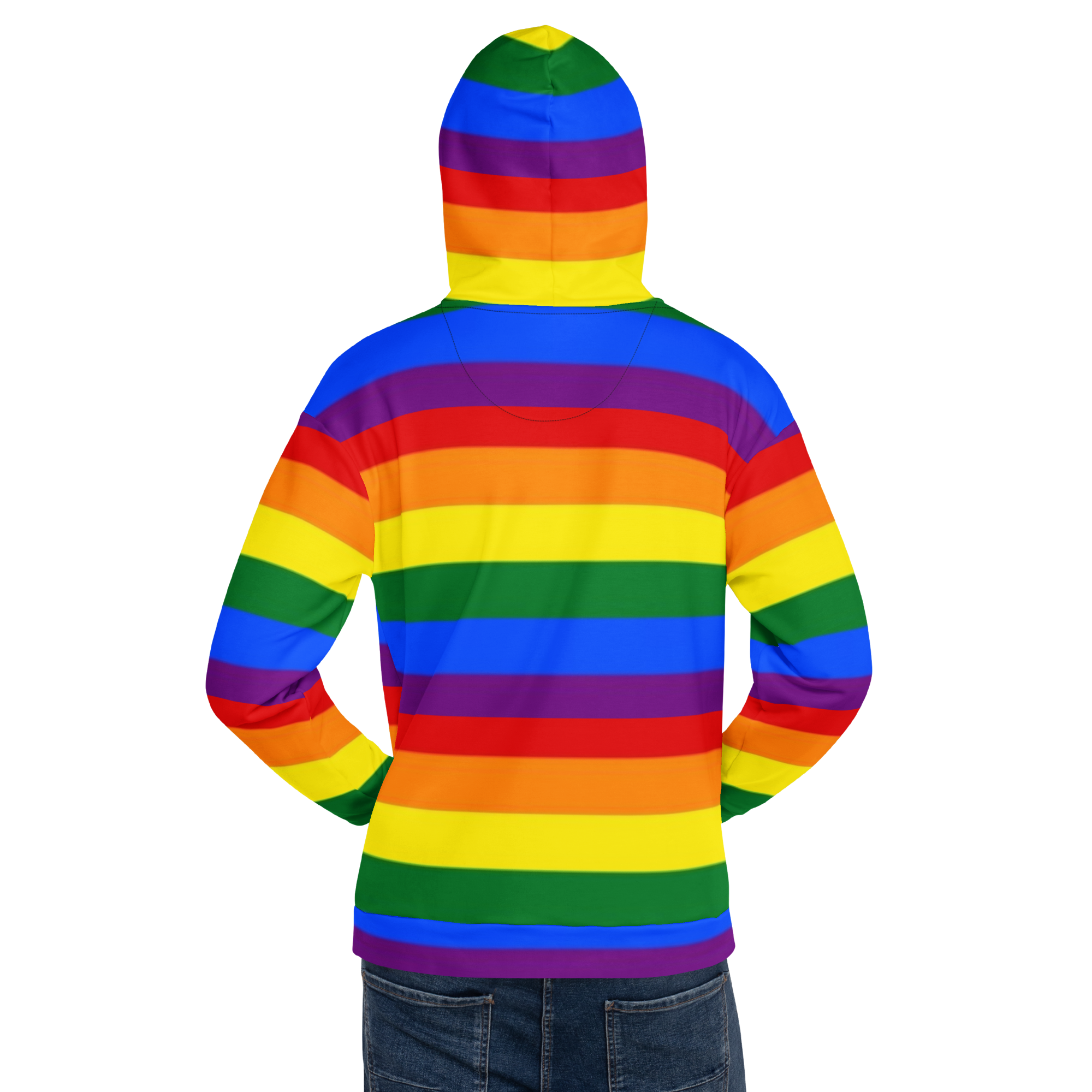 LGBTQ+ Rainbow Pride Flag Hoodie – Colourful, Inclusive &amp; Comfortable Statement Wear