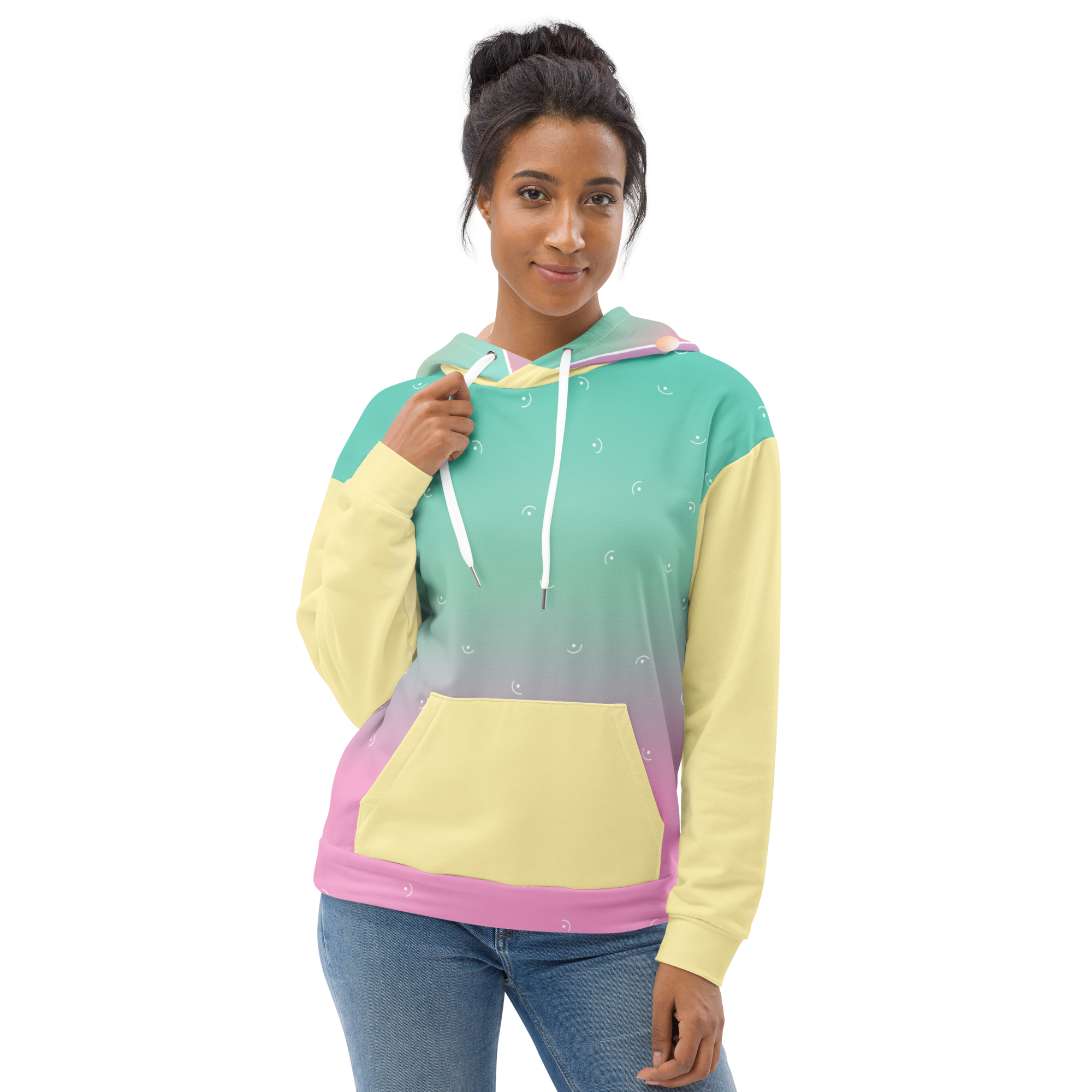 &quot;They/Them&quot; Hoodie – Vibrant LGBTQIA+ Identity Statement | Inclusive Pride Apparel