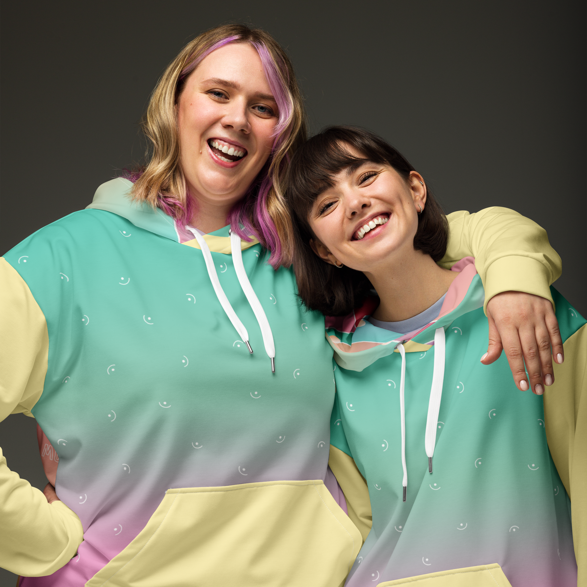 &quot;They/Them&quot; Hoodie – Vibrant LGBTQIA+ Identity Statement | Inclusive Pride Apparel