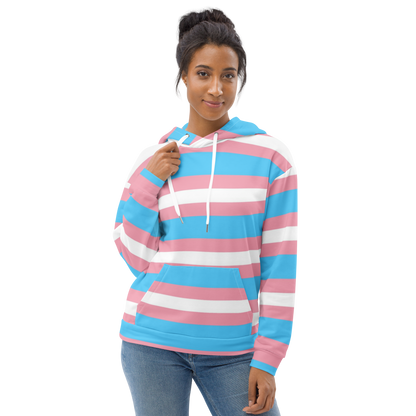Transgender Planet Hoodie – “Resistance” Print | Inclusive Pride Streetwear
