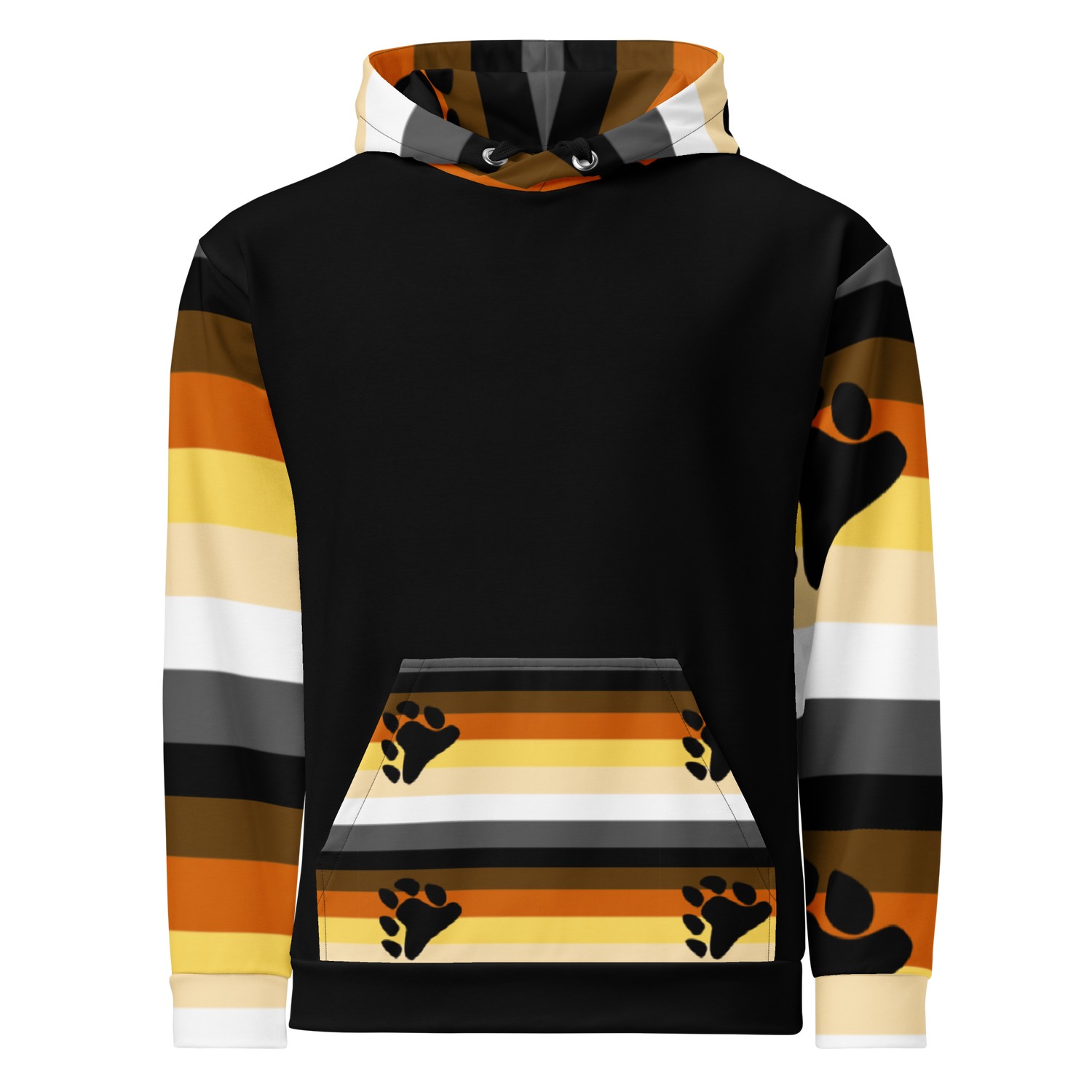 Bear Brotherhood Pride Hoodie – Inclusive LGBTQ+ Flag Design | Cosy and Durable