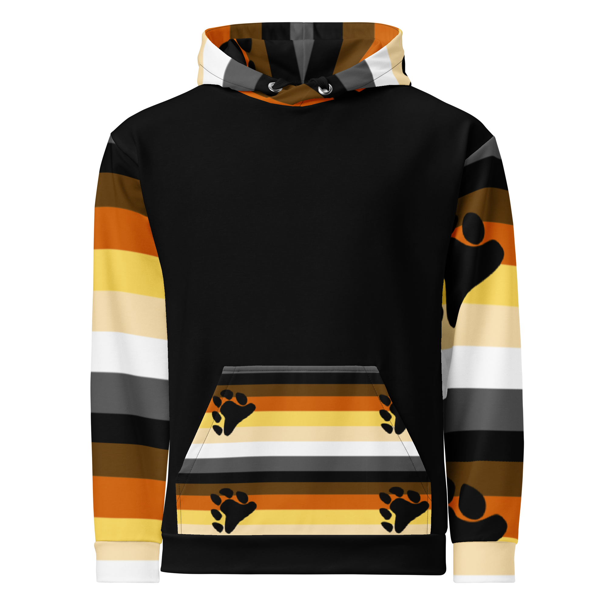 Bear Brotherhood Pride Hoodie – Inclusive LGBTQ+ Flag Design | Cosy and Durable