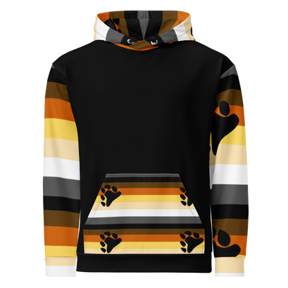 Bear Brotherhood Pride Hoodie – Inclusive LGBTQ+ Flag Design | Cosy and Durable