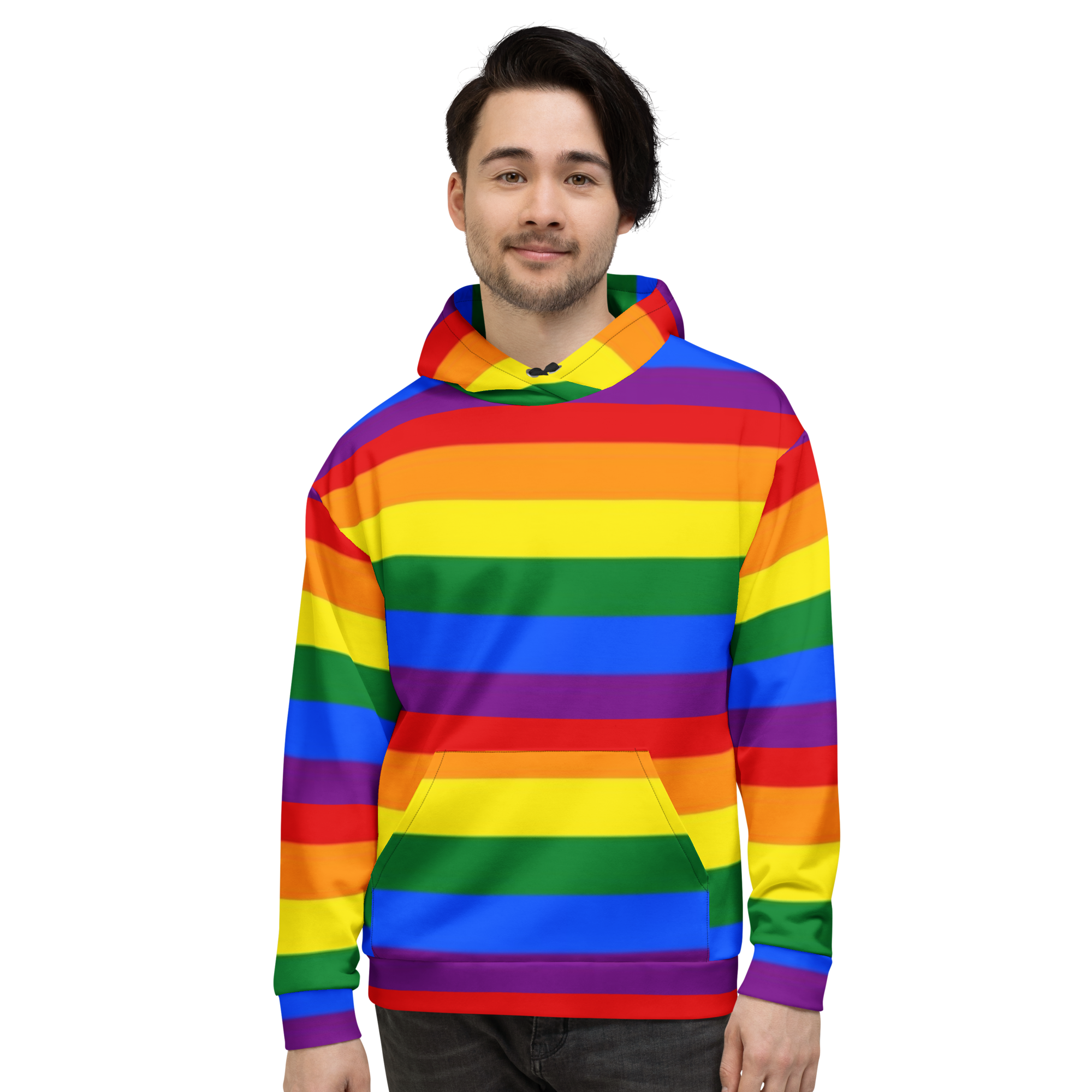 LGBTQ+ Rainbow Pride Flag Hoodie – Colourful, Inclusive &amp; Comfortable Statement Wear