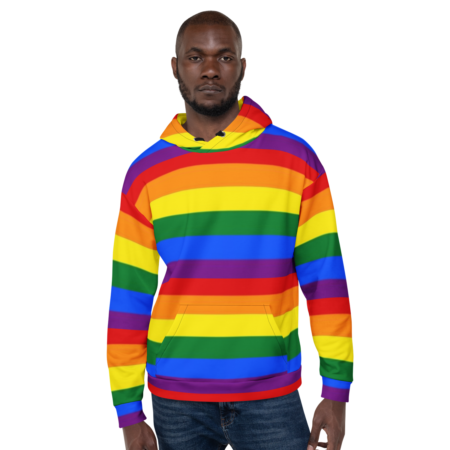 LGBTQ+ Rainbow Pride Flag Hoodie – Colourful, Inclusive &amp; Comfortable Statement Wear