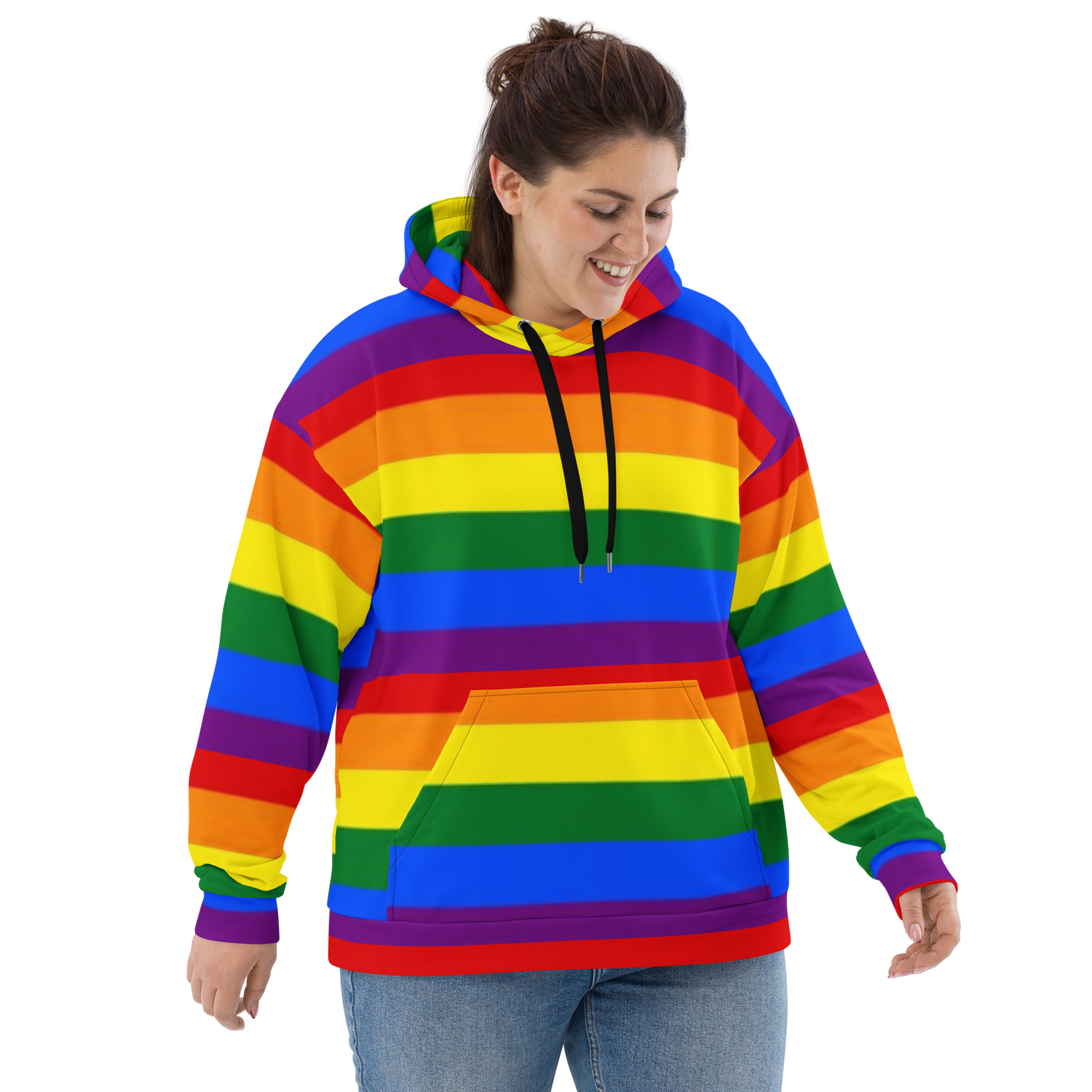LGBTQ+ Rainbow Pride Flag Hoodie – Colourful, Inclusive &amp; Comfortable Statement Wear