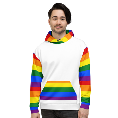 LGBTQ+ Rainbow Pride Hoodie – Bold, Inclusive &amp; Empowering Statement