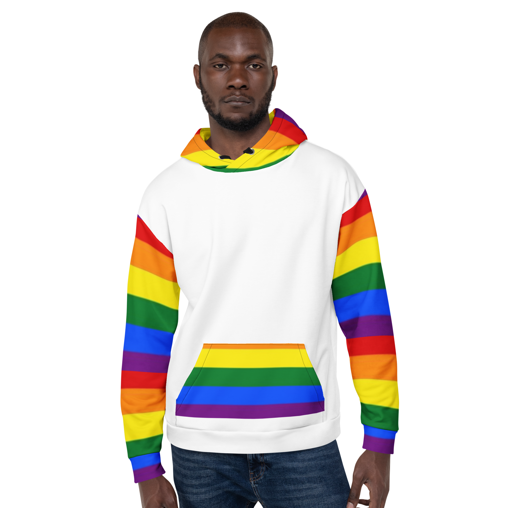 LGBTQ+ Rainbow Pride Hoodie – Bold, Inclusive &amp; Empowering Statement