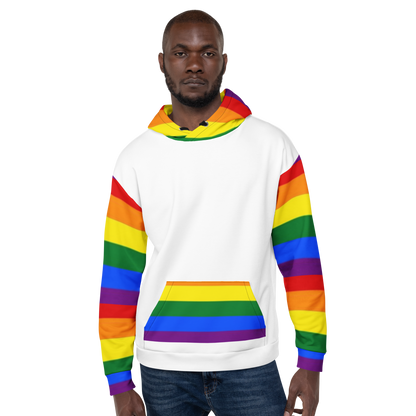 LGBTQ+ Rainbow Pride Hoodie – Bold, Inclusive &amp; Empowering Statement