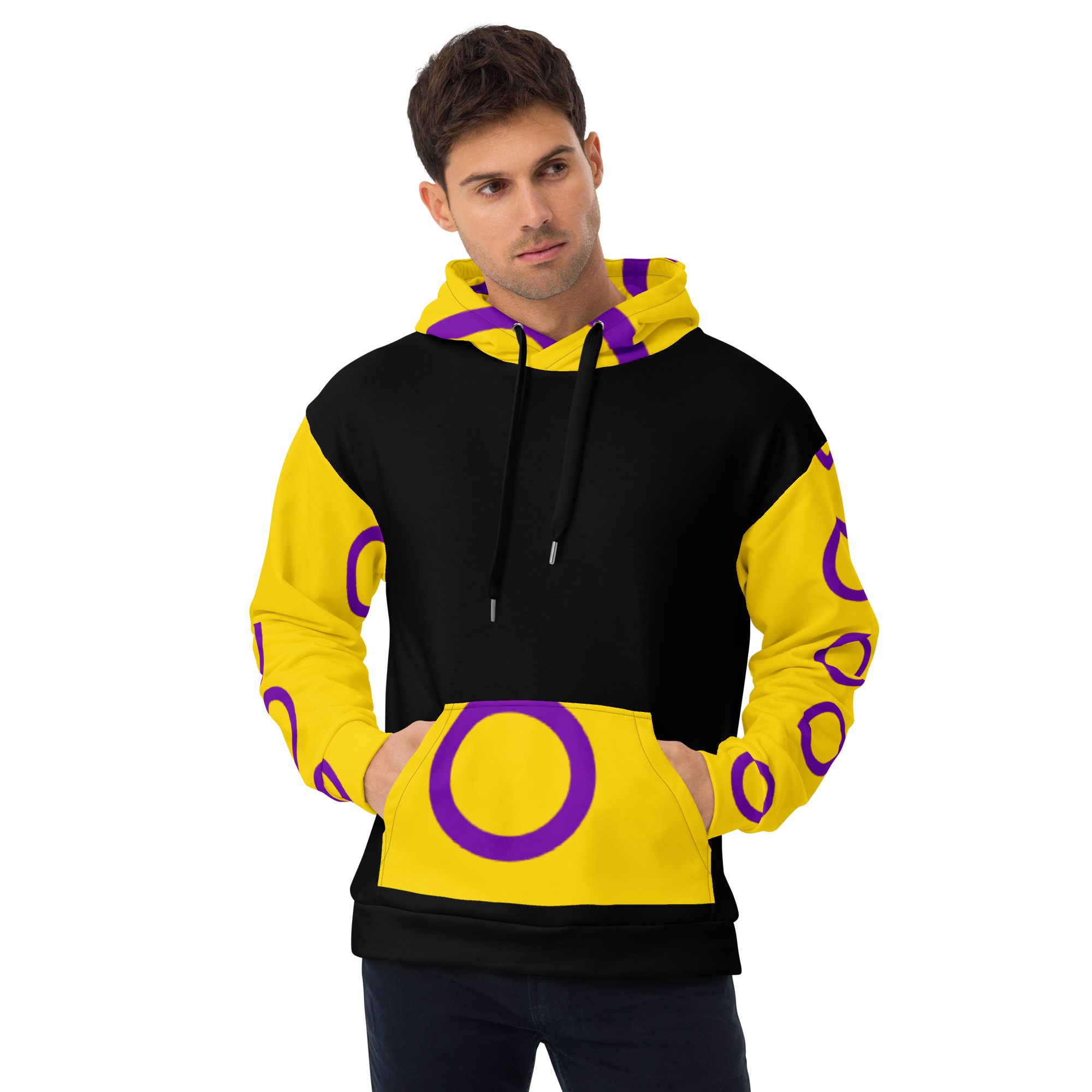 Intersex Pride Flag Hoodie – Bold, Inclusive &amp; Comfortable