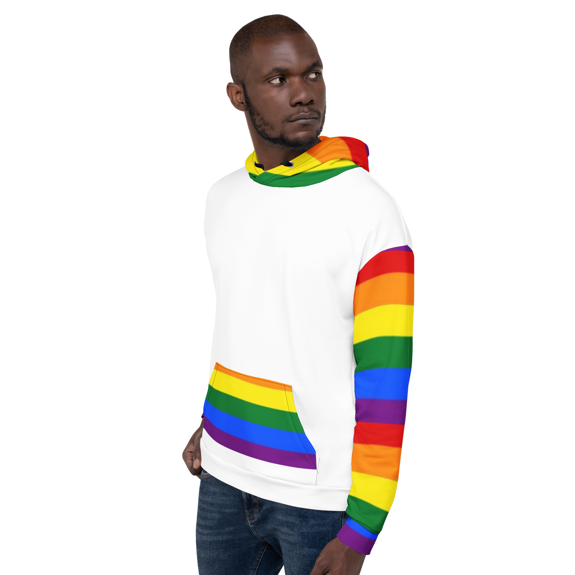 LGBTQ+ Rainbow Pride Hoodie – Bold, Inclusive &amp; Empowering Statement