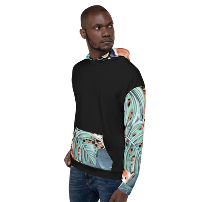 Jaguar and Leaf Hoodie – Statement Print for Bold Personalities