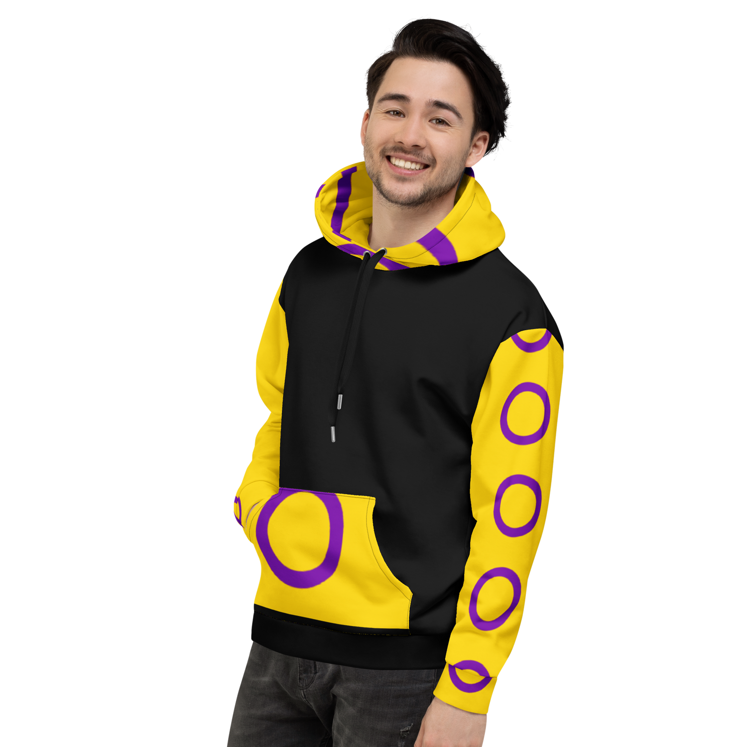 Intersex Pride Flag Hoodie – Bold, Inclusive &amp; Comfortable
