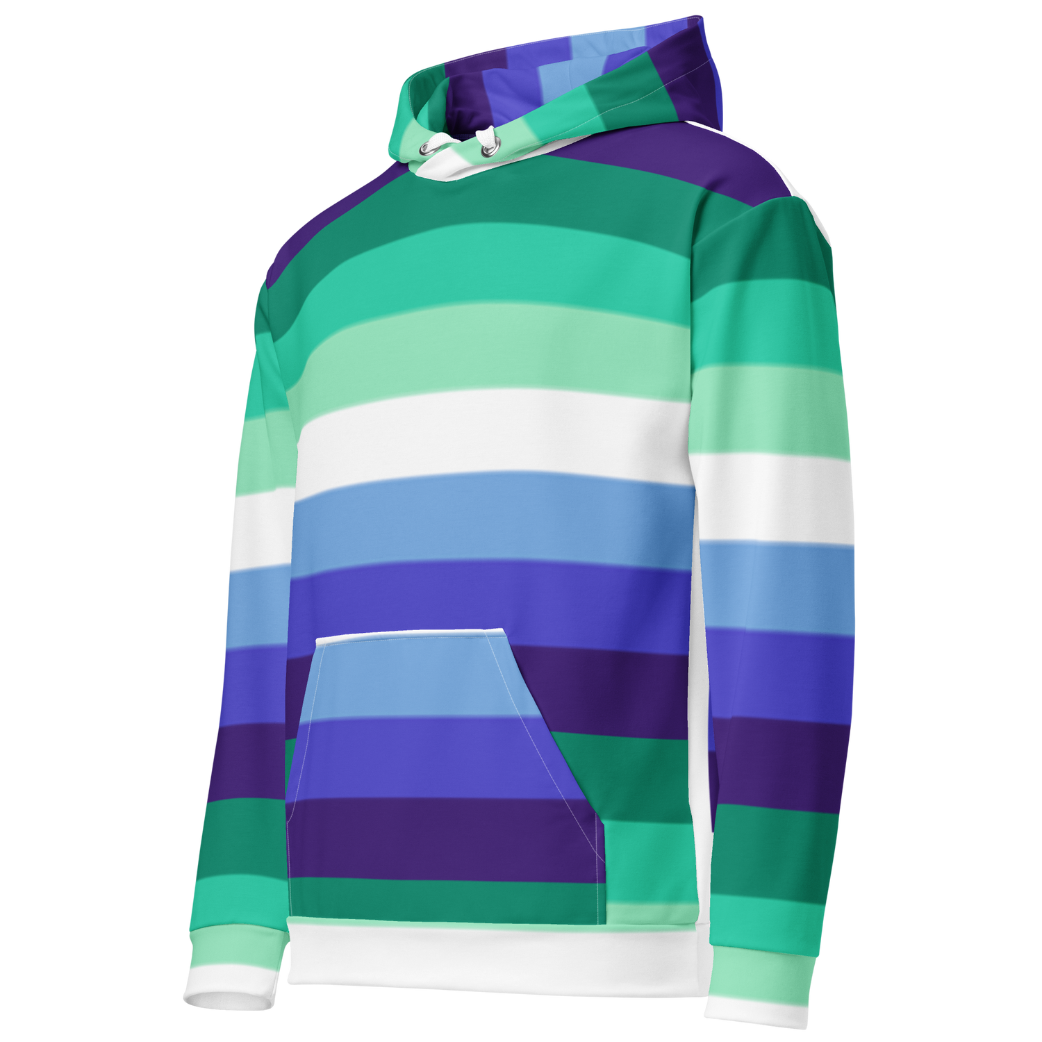 Gay Pride Flag Hoodie – Rainbow Print | Comfortable Inclusive Fit