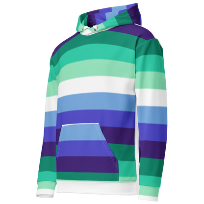 Gay Pride Flag Hoodie – Rainbow Print | Comfortable Inclusive Fit