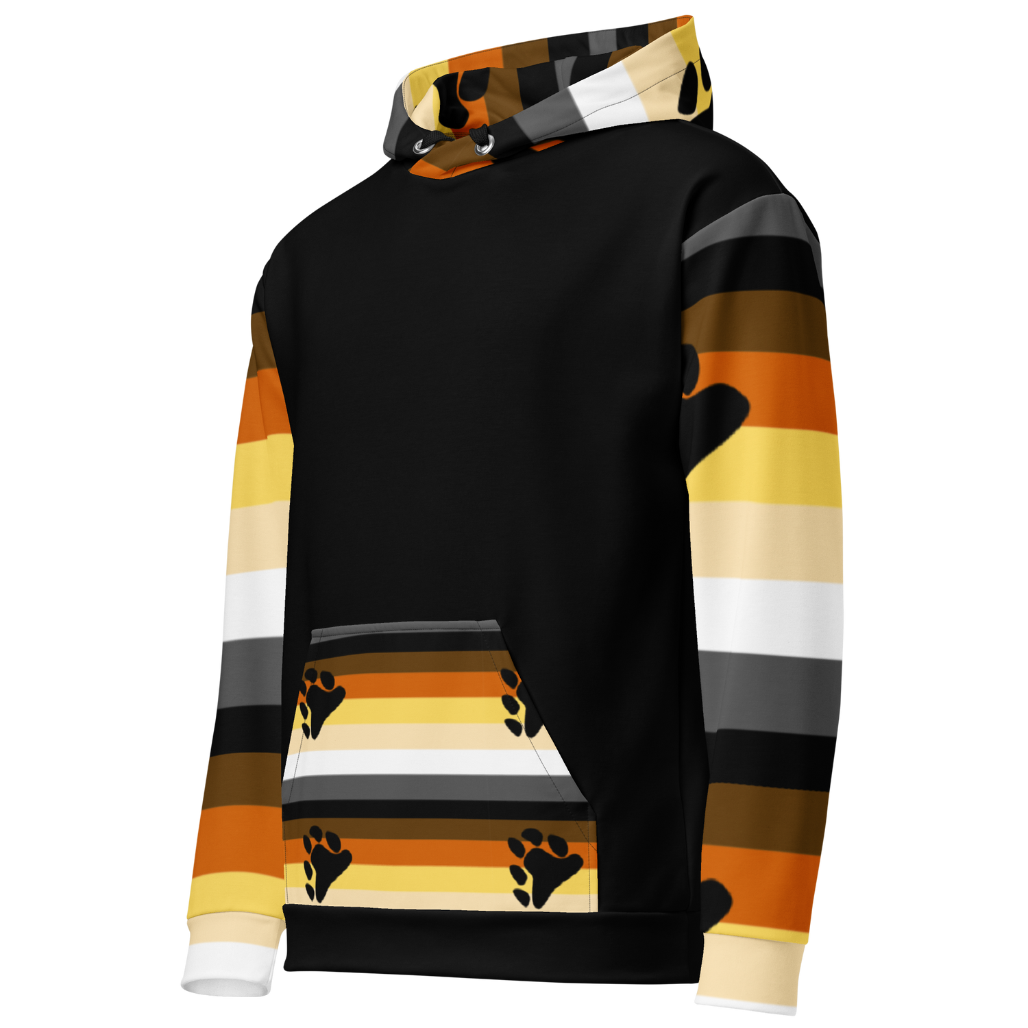 Bear Brotherhood Pride Hoodie – Inclusive LGBTQ+ Flag Design | Cosy and Durable