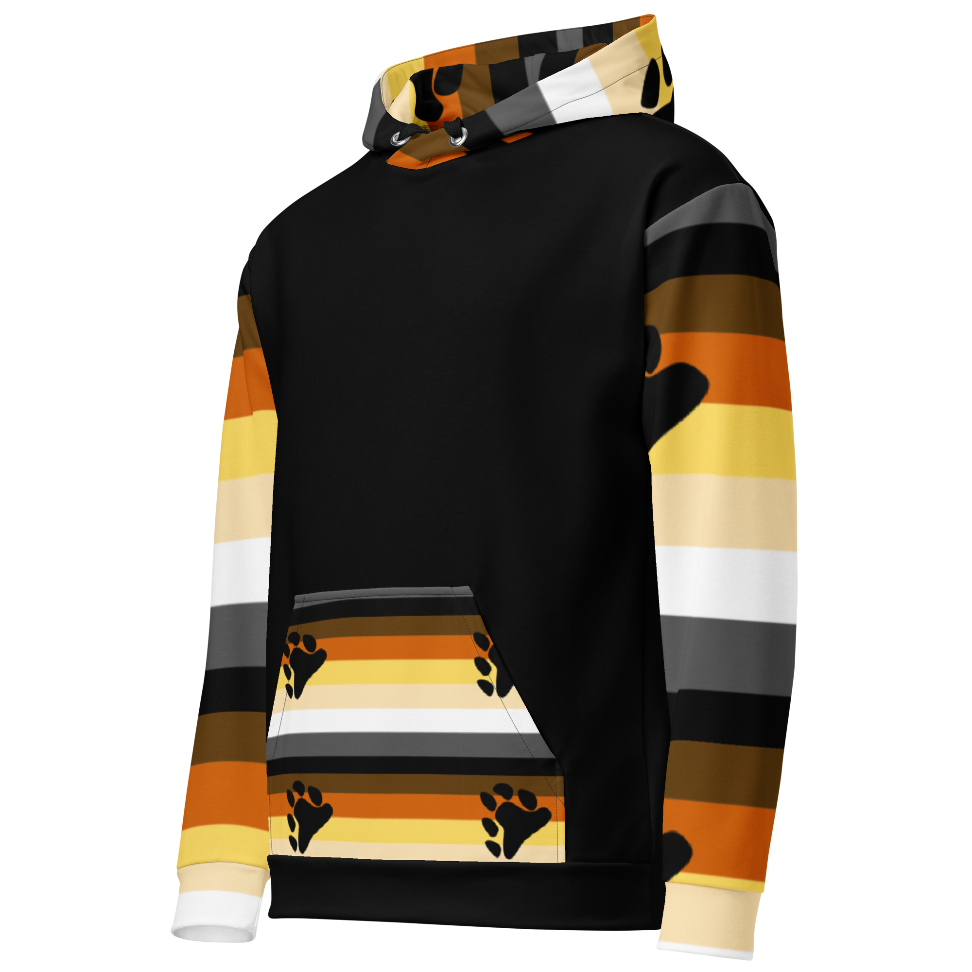 Bear Brotherhood Pride Hoodie – Inclusive LGBTQ+ Flag Design | Cosy and Durable