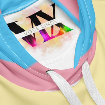 Trans + Non-Binary Flag Hoodie – Inclusive Pride Fashion | Comfortable &amp; Gender-Free Statement Wear