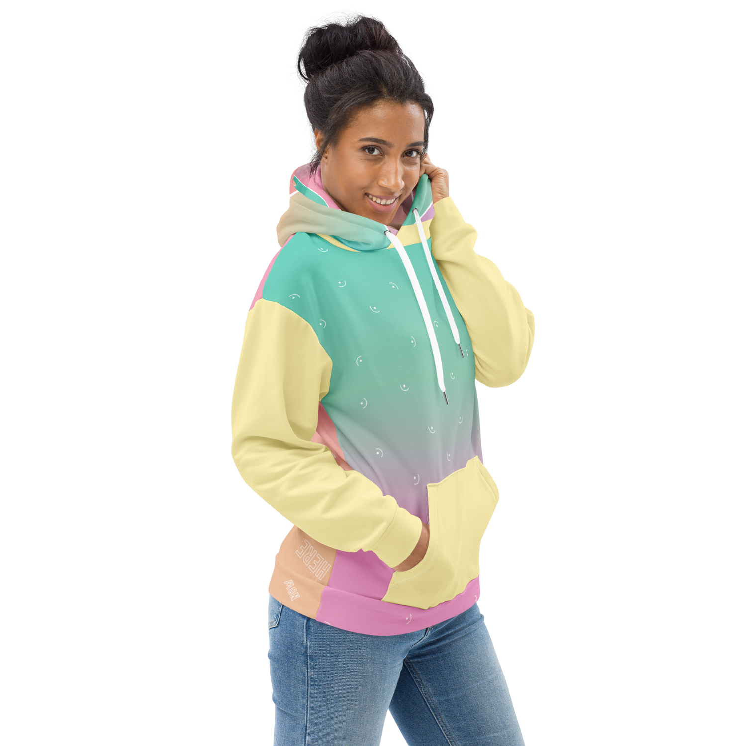&quot;They/Them&quot; Hoodie – Vibrant LGBTQIA+ Identity Statement | Inclusive Pride Apparel