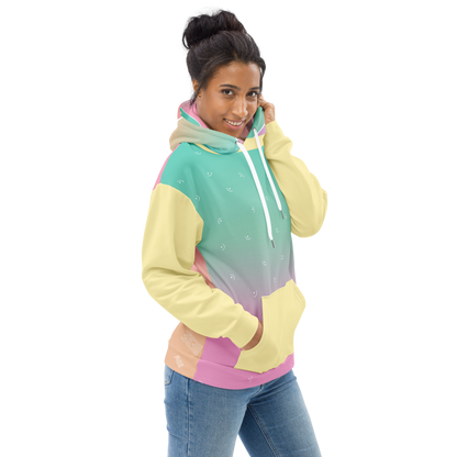 &quot;They/Them&quot; Hoodie – Vibrant LGBTQIA+ Identity Statement | Inclusive Pride Apparel