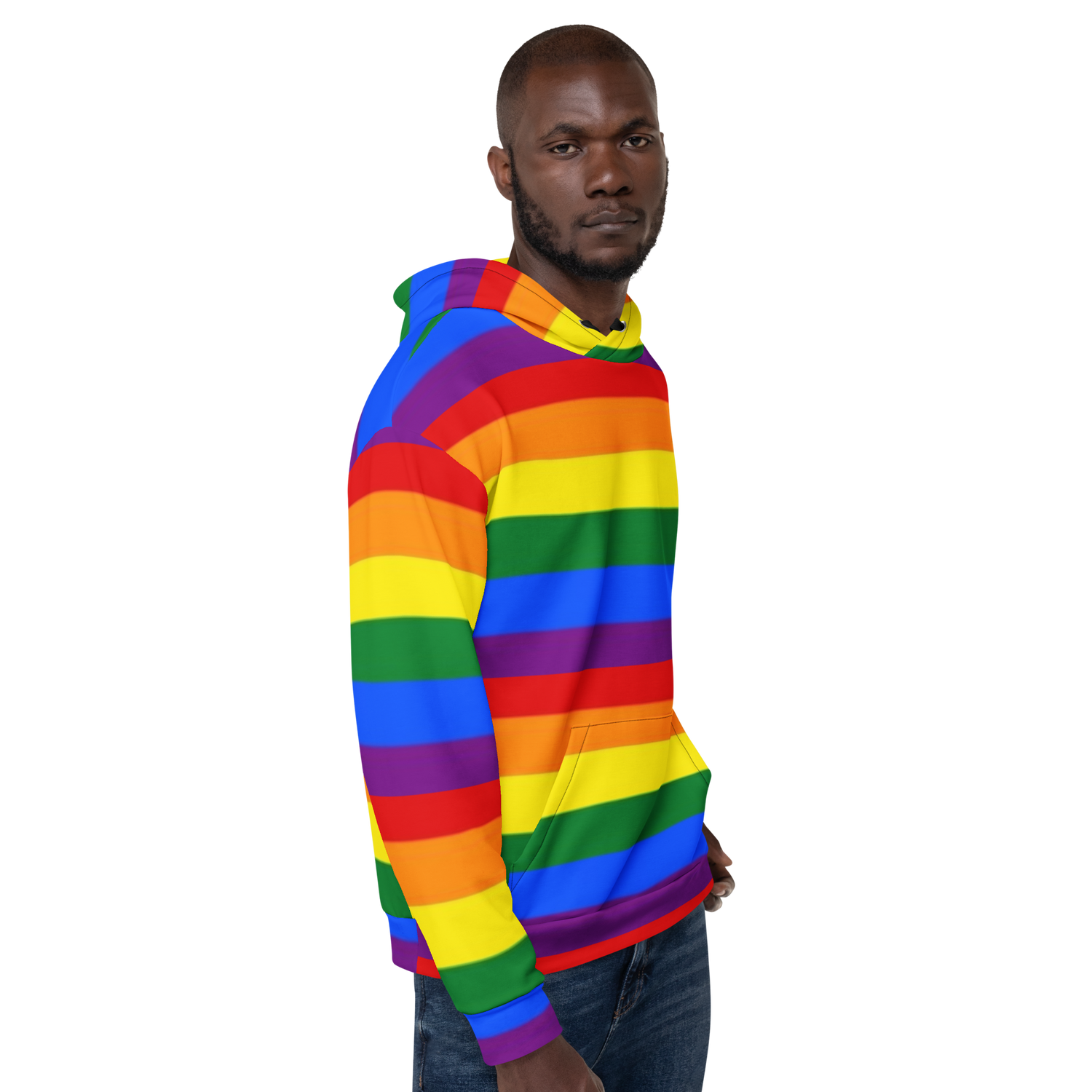 LGBTQ+ Rainbow Pride Flag Hoodie – Colourful, Inclusive &amp; Comfortable Statement Wear