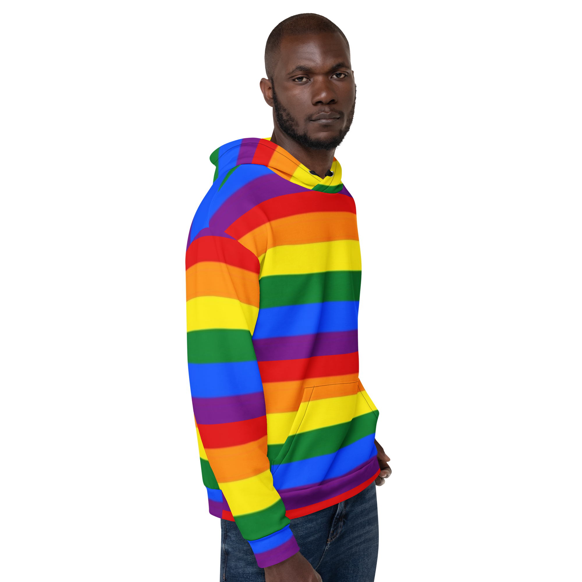 LGBTQ+ Rainbow Pride Flag Hoodie – Colourful, Inclusive &amp; Comfortable Statement Wear