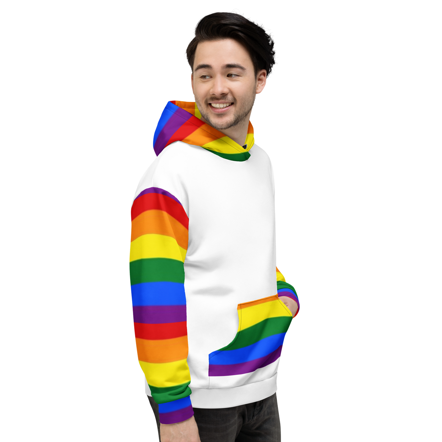 LGBTQ+ Rainbow Pride Hoodie – Bold, Inclusive &amp; Empowering Statement