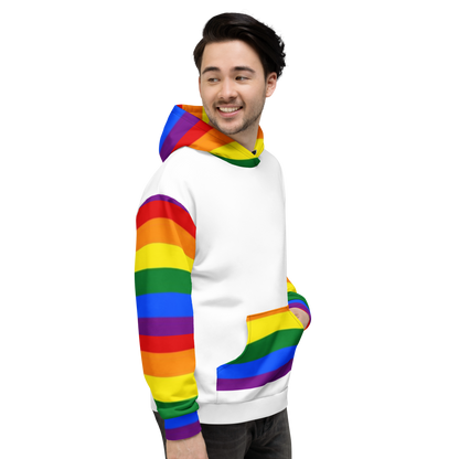 LGBTQ+ Rainbow Pride Hoodie – Bold, Inclusive &amp; Empowering Statement