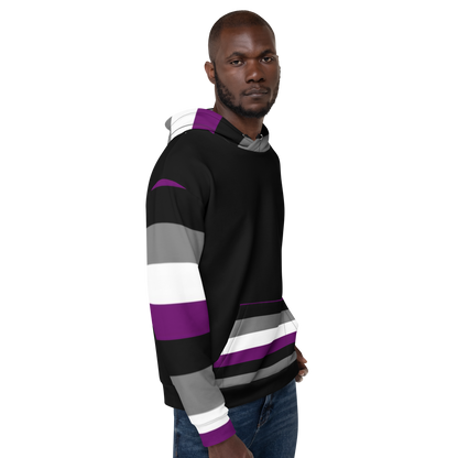 Asexual Pride Flag Hoodie – Comfortable, Empowering &amp; Authentic Style