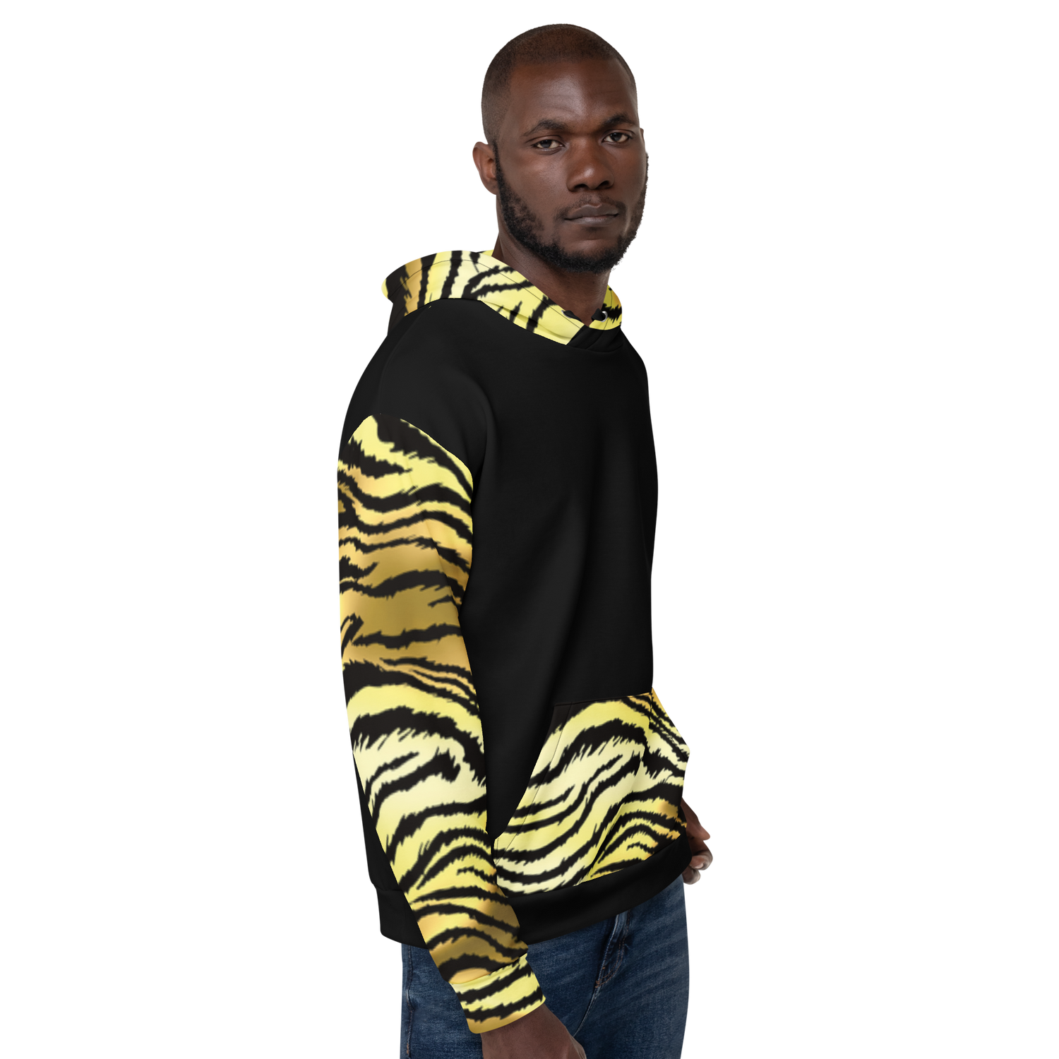 Yellow Jaguar Hoodie – Bold Jungle-Inspired Streetwear