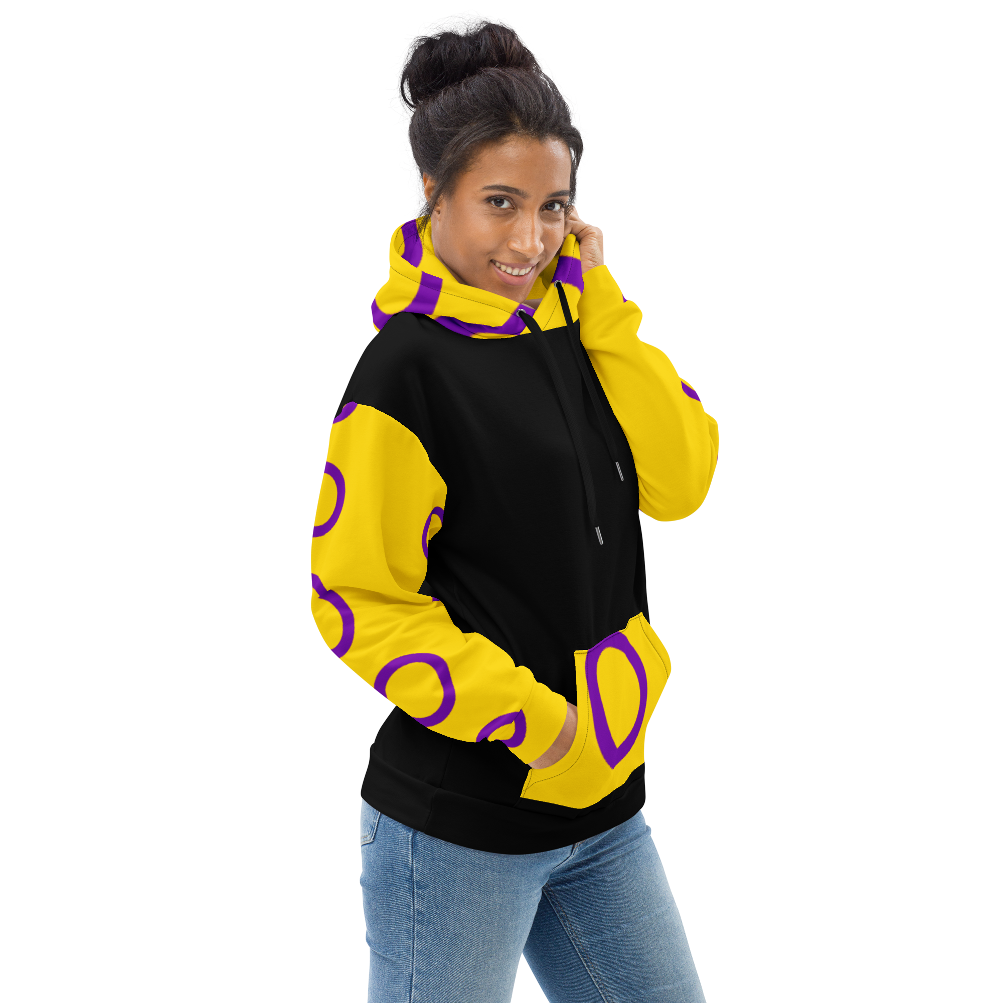 Intersex Pride Flag Hoodie – Bold, Inclusive &amp; Comfortable