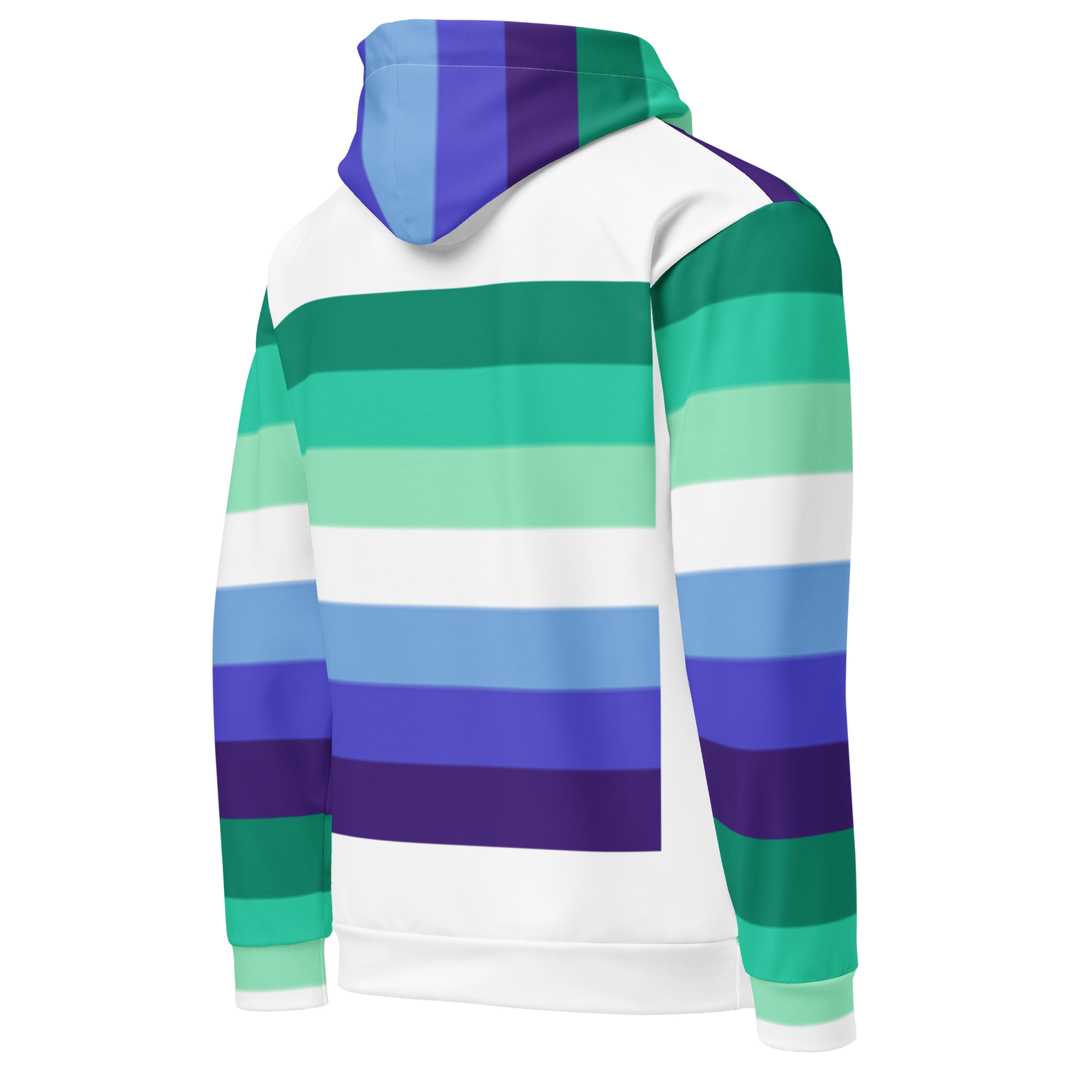 Gay Pride Flag Hoodie – Rainbow Print | Comfortable Inclusive Fit