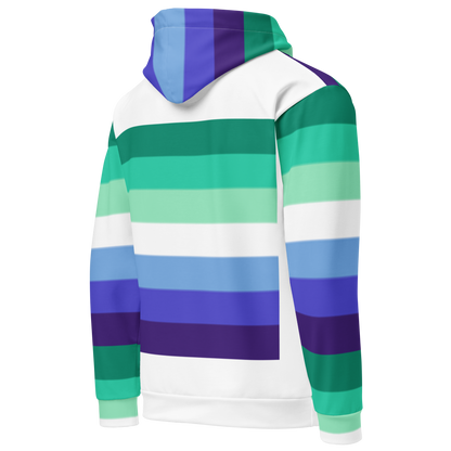 Gay Pride Flag Hoodie – Rainbow Print | Comfortable Inclusive Fit