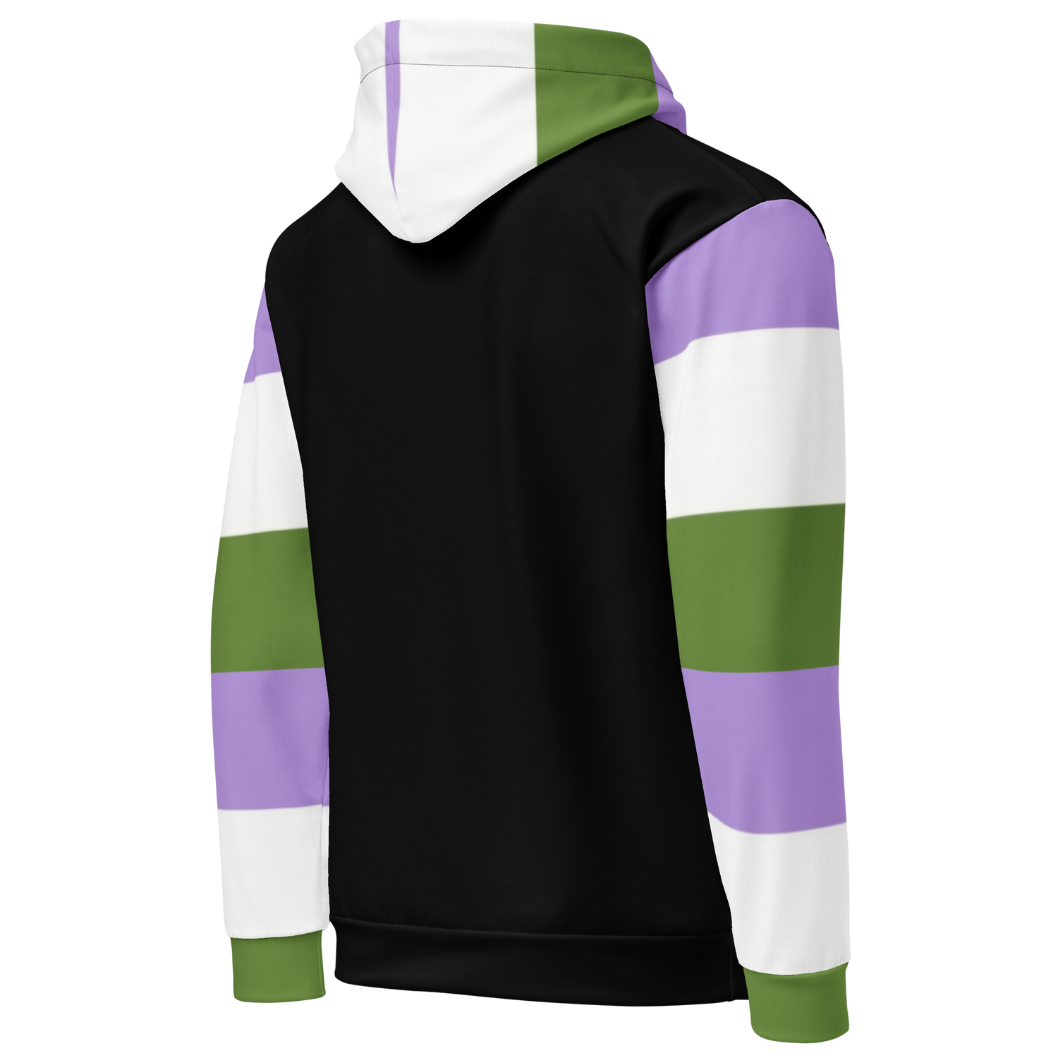Genderqueer Pride Hoodie – Empowering Statement Design | Soft &amp; Durable Fit