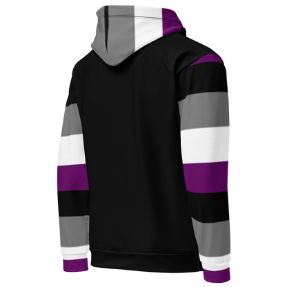 Asexual Pride Flag Hoodie – Comfortable, Empowering &amp; Authentic Style