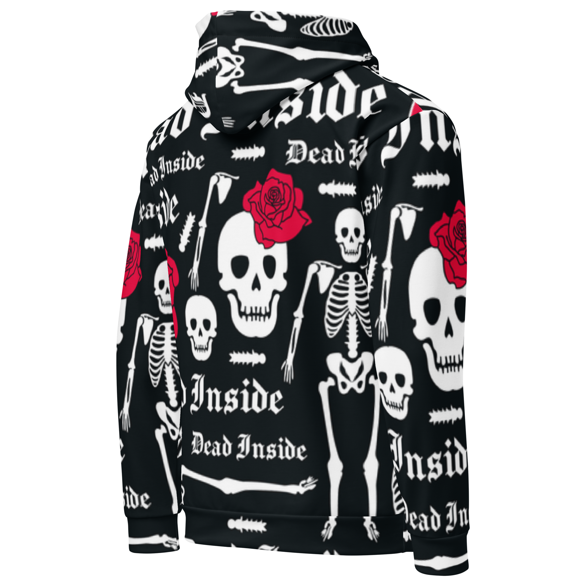 Skull &amp; Flowers Hoodie – “They” Identity Design | Bold &amp; Inclusive
