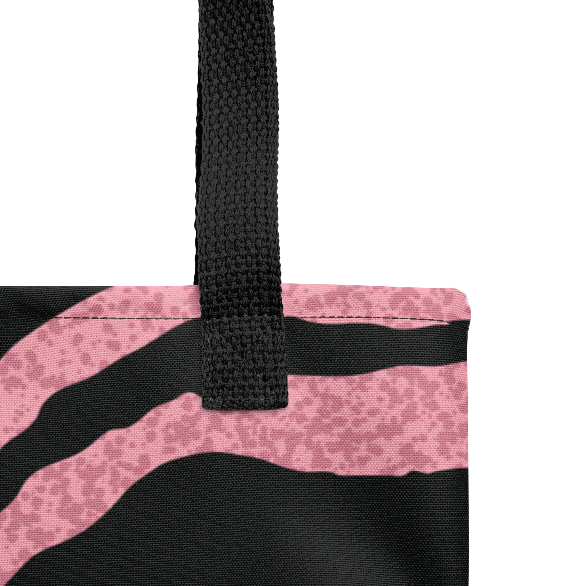 Large Abstract Floral Tote Bag – Durable, Colourful, Eco-Friendly Shoulder Bag for Everyday Use