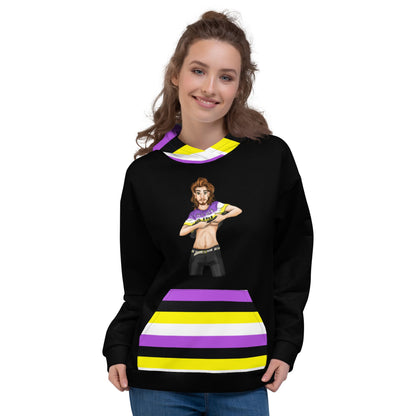 Diverse Identity Gender Is Over Hoodie – Inclusive, Comfortable, Statement Piece | Voce Lindx