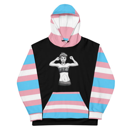 Hoodie – Gender Identity Pride Flag | Inclusive Gender-Neutral Pride Hoodie