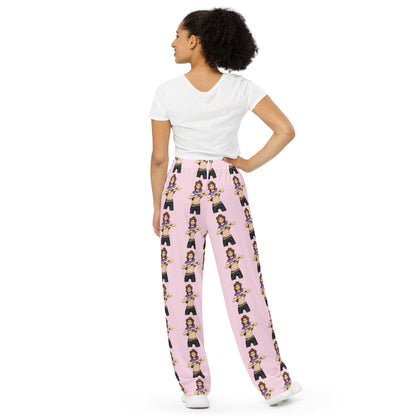 Wide-Leg Pants – Gender Identity Diverse Identity Pride Flag | Inclusive Gender-Neutral Trousers
