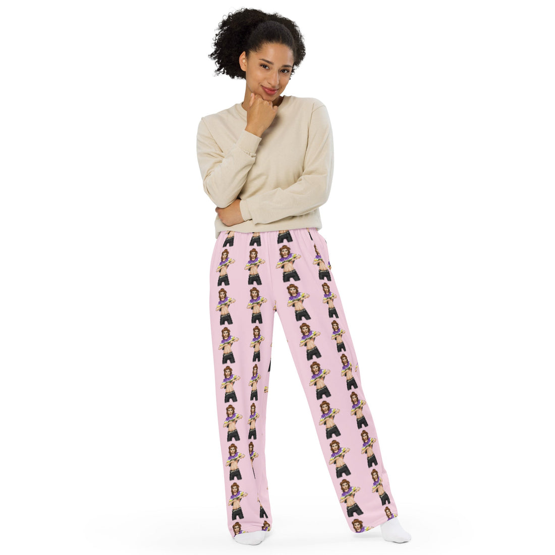 Wide-Leg Pants – Gender Identity Diverse Identity Pride Flag | Inclusive Gender-Neutral Trousers