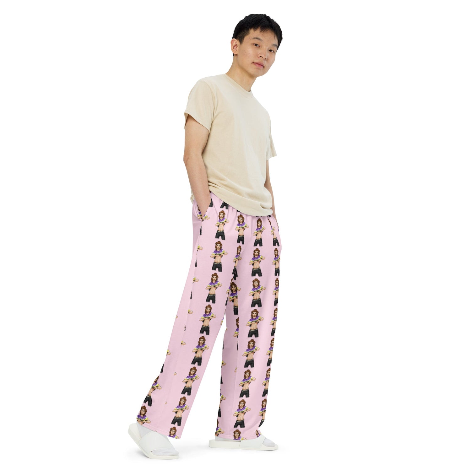 Wide-Leg Pants – Gender Identity Diverse Identity Pride Flag | Inclusive Gender-Neutral Trousers