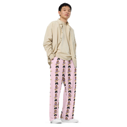 Wide-Leg Pants – Gender Identity Diverse Identity Pride Flag | Inclusive Gender-Neutral Trousers